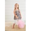 Mud Pie baby-girls Leopard Tunic and Capri(Pink)