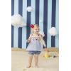 Mud Pie baby-girls Short Set(Sail)