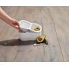 Mud Pie dish 3 3/4″ x 8 spoon 5 1/2″ Circa Salsa Guac Chiller, White
