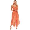 Mud Pie womens Women’s Sleeveless Jumpsuit(Red)