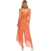 Mud Pie womens Women’s Sleeveless Jumpsuit(Red)