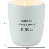 Where Your Mom is Ceramic Mom Candle