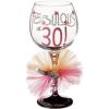 Mud Pie 119094 Fabulous at 30 Wine Glass(Fabulous)