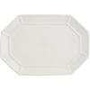 Mud Pie 17″ x 11 3/4″ Bamboo Platter, White