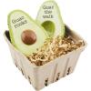 Mud Pie 40250093 3 1/4″ x 2 1/2″ Cuacamole Salt And Pepper Shakers, Green, Greem
