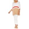 Mud Pie Addy Women’s Stripe Knit Pullover(Navy)