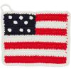 Mud Pie Americana Pot Holder Set; 8″ x 8″