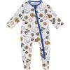 Mud Pie Baby Boys Footed Sleeper(Blue Cookie)