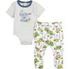 Mud Pie Baby Boys Truck Smocked Tee(Golf)