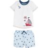 Mud Pie Baby Boys Truck Smocked Tee(Sailboat Anchor)