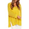 Mud Pie Baby Boys Westland Women’s V-Neck Knit Sweater(Citrine)
