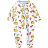 Mud Pie Baby Food Sleeper, Taco, 0-3 Months