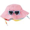 Mud Pie Baby Girl Hat & Sunglasses Set(Pink)
