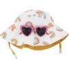 Mud Pie Baby Girl Hat & Sunglasses Set(Rainbow)