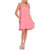 Mud Pie Baby Girls Cece Women’s Sleeveless Ruffle Dress(Pink)