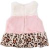 Mud Pie Baby Girls’ Layered Leopard Vest(Multicolor)