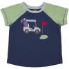 Mud Pie Baby Toddler Boy Golf Short Sleeve T-Shirt(Golf Cart)