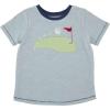 Mud Pie Baby Toddler Boy Golf Short Sleeve T-Shirt(Golf Green)