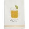 Mud Pie Beer Fiesta Crochet Towel; 21″ x 14″