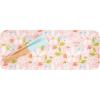 Mud Pie Berry Floral Melamine Set, tray 6″ x 15″ | tongs 7″, Pink