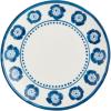 Mud Pie Blooms Print Salad Plate; 8″ dia(Flower Print)