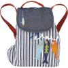 Mud Pie Boys Little Drawstring Backpack, Fishing, 11 1/2″ x 9 1/2″(Fishing)