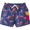 Mud Pie Boys Toddler Swim Trunks(Flamingo)