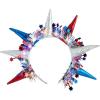 Mud Pie Children’s Crown Patriotic Headband; One Size Fits Most