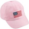 Mud Pie Children’s Pink Flag Hat; One Size Fits Most
