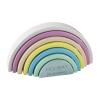 Mud Pie Children’s Stacking Rainbow Set, Blue