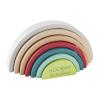 Mud Pie Children’s Stacking Rainbow Set, Green