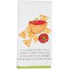Mud Pie Chips Salsa Printed Trim Towel; 26″ x 16 1/2″