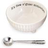 Mud Pie Circa Guacamole and Salsa Serving Dish Sets (Five O’Guac)