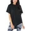 Mud Pie Claremont Women’s Knit Short Sleeve T-Shirt(Black)
