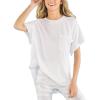 Mud Pie Claremont Women’s Knit Short Sleeve T-Shirt(White)