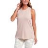 Mud Pie Dempsey Women’s Sleeveless Swing Tank Top(Pink)