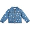 Mud Pie Girls Children’s Denim Star Jacket(Stars)