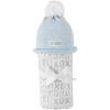 Mud Pie Grandma Swaddle and Hat, 2 Piece Set (Blue)