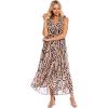 Mud Pie Indy Womens Sleeveless Maxi Dress(Tan)