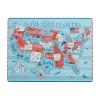 Mud Pie Kids United States Puzzle; 16″ X 12″
