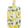 Mud Pie Lemon Melamine Board Set, board 11 1/4″ x 5 1/2″ | spreader 6″