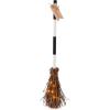 Mud Pie Light Up Broom Décor, Boo, 33″