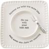 Mud Pie Lime and Salt Rimmer Margarita Set, Square, White