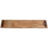 Mud Pie Long Oversized Wood Board 8″ x 42″, Brown