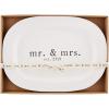Mud Pie MR MRS BEADED 2020 PLATTER(2021)
