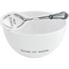 Mud Pie Melamine Bowl Set, 3″ x 4.5″ dia, Salsa