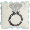 Mud Pie Mini Wedding Felt Pillow, Ring