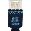 Mud Pie Navy Can Cooler Trio, 5 1/4″