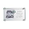 Mud Pie New Baby Clip Frame, Boy, 3.5 X 6.25″(White)
