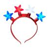 Mud Pie Red Light Up Star Headband